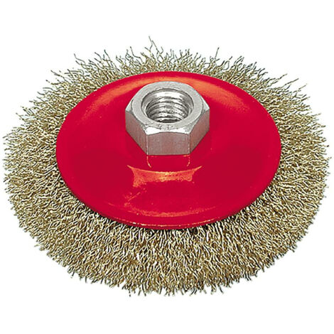 VOREL 06972 Bürste und Rad de Draht 10 cm 1 Stück(e)