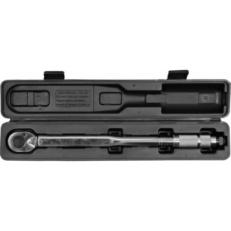 Vorel 57350, llave dinamométrica de 465 mm, ideal para trabajos de precisión en mantenimiento y reparación, 1 pieza