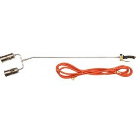 VOREL 73343 - DOUBLE TOIT DE 60 MM DE CHAUFFAGE TORCHE AVEC CONNECTEUR 100 CM