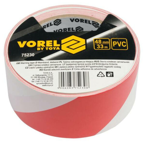 VOREL 75230 Klebeband 33 m Polyvinylchlorid de (PVC)