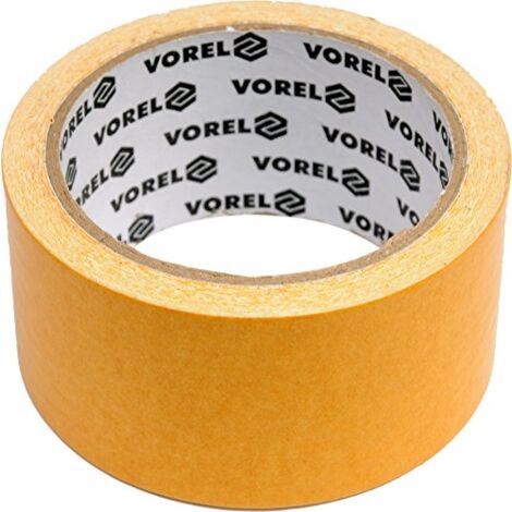 VOREL 75261 RUBAN ADHÉSIF DOUBLE FACE 50 MM X 10 M