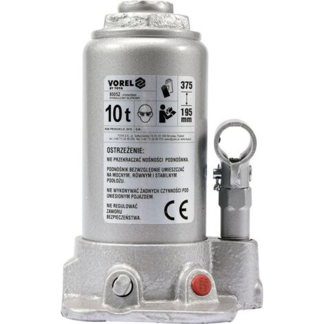 VOREL 80052 cric hydraulique et béquille pour véhicule