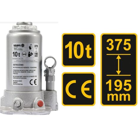 VOREL 80052 cric idraulico e cavalletto per veicoli