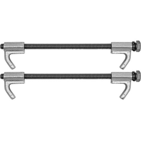 VOREL 80600 - del muelle en espiral juego de abrazaderas de 2pcs