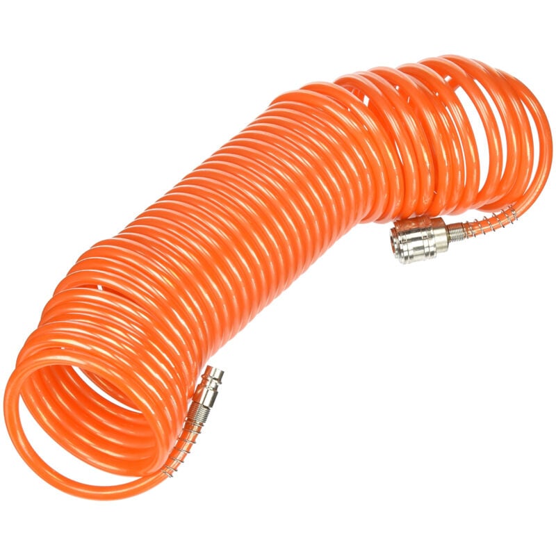 Vorel 81501-TUYAUX spirale pu avec raccords rapides 5 x 8 mm 10 m