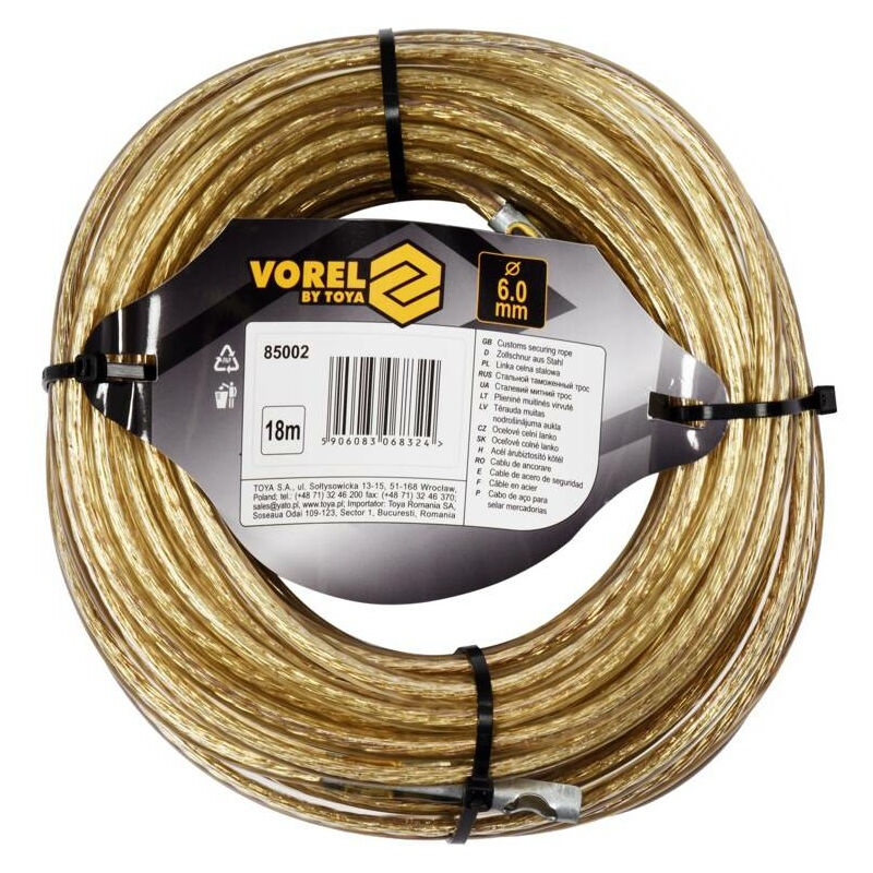 Image of Bricoline - vorel 85002 Seil 18 m Metall
