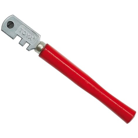 VOREL-GLASMESSER MIT HOLZGRIFF 05100