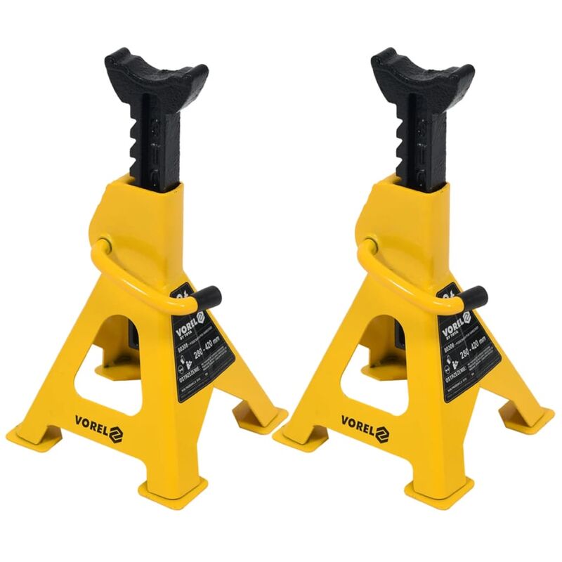 Jack Stands 2 pcs 3 Tonne 80308 VOREL