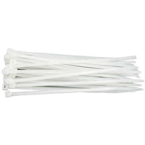 VOREL KUNSTSTOFFBAND WEISS 150  2,5 /100 Stück 73883