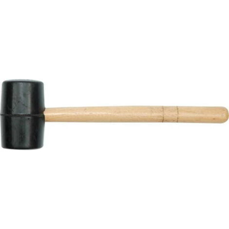 VOREL MARTELLO IN GOMMA 55mm MANICO IN LEGNO 33650