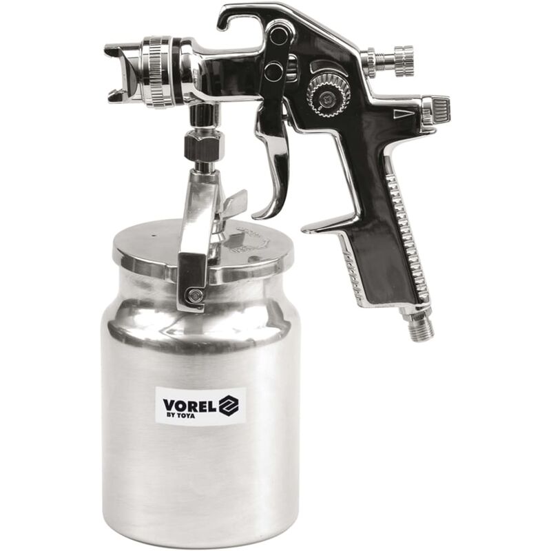 

Pistola pulverizadora HVLP con vaso de líquido 1000 ml - Vorel