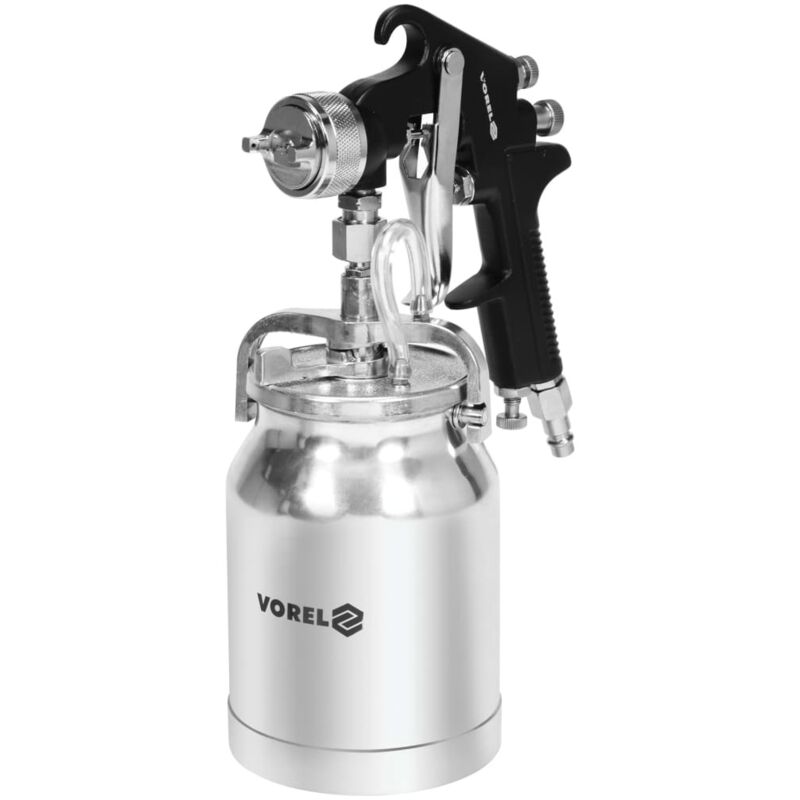 Vorel - pistolet lakierniczy hvlp 1000ml z dolny zbiornikiem 80901