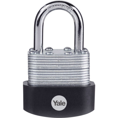Vorhängeschloss aus laminiertem Stahl YALE - 40 mm - 3 Schlüssel - 24311000