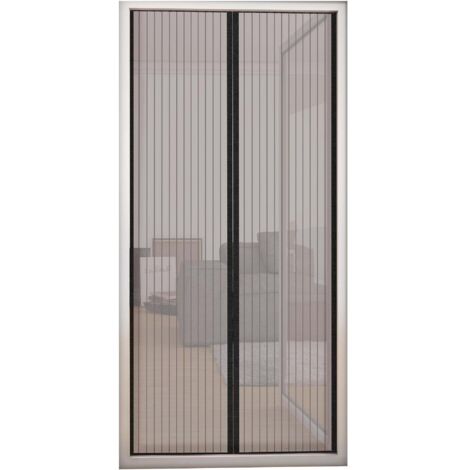 Vorhang easy-life magnetisch anthrazit 100x220 cm