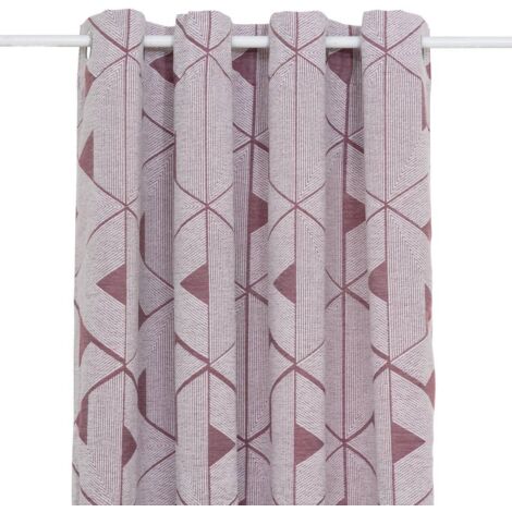 Vorhang Maloe jacquard hellviolett 140x260cm - Atmosphera créateur d'intérieur