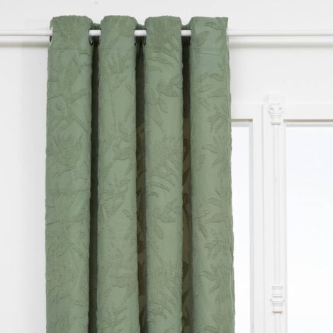 Vorhang Willow jacquard seladongrün 135x260cm - Atmosphera créateur d'intérieur