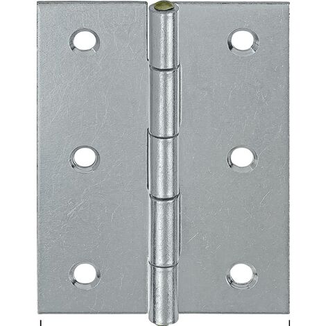 VORMANN 000502060Z Scharnier  Höhe 60 mm Breite 46 mm Stärke 1,4 mm Stahl blau v