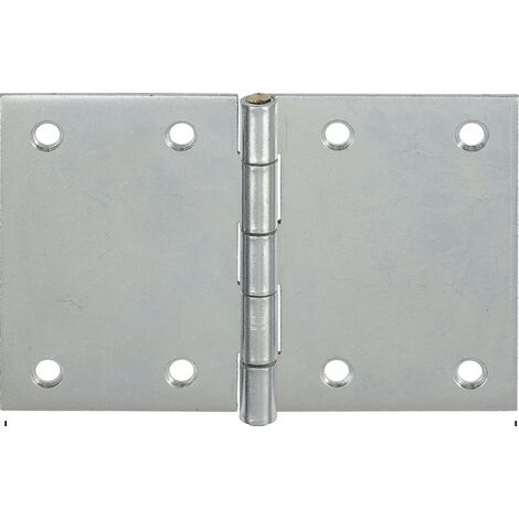 VORMANN 000504050Z Scharnier  Höhe 50 mm Breite 75 mm Stärke 1,2 mm Stahl blau v