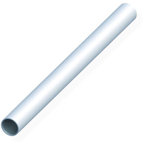 Vormann Alu-Profil Rundrohr 12x1 mm silber elox. 1000 mm lang