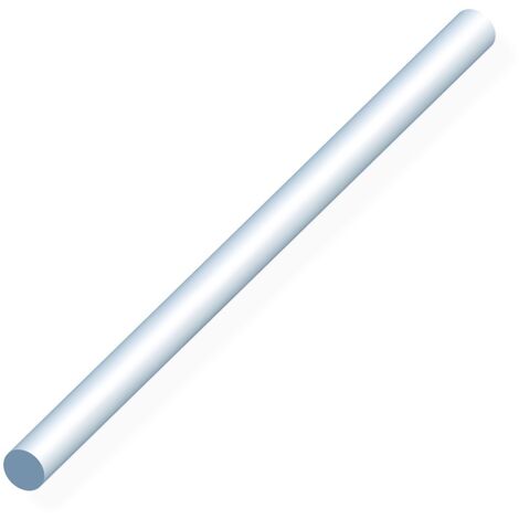 Vormann Alu-Profil Rundstange 4 mm silber elox. 1000 mm lang