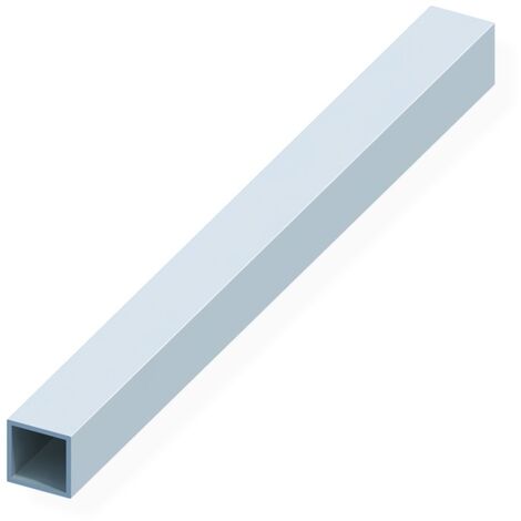 Vormann Alu-Profil Vierkantrohr 20x20x1,5 silber elox. 1000 mm lang