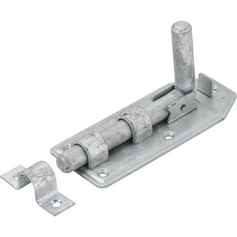 VORMANN Bolzenriegel mit Schlaufe, gerade, 160X65 Stahl, feuerverzinkt