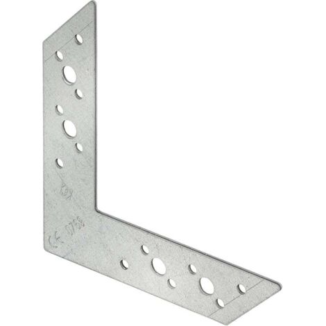 Vormann Eckverbinder sendzimir verzinkt 82 x 116 x 30 mm Winkel & Verbinder