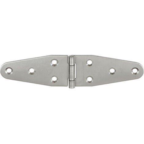 Vormann Edelstahlbänder 160 x 37 mm Scharniere