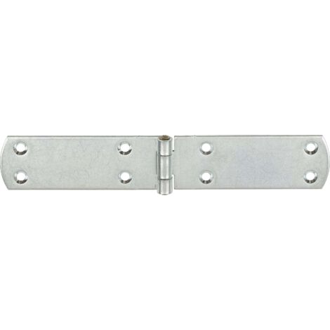 Vormann Französische Kistenbänder verzinkt 140 x 35 mm Scharniere