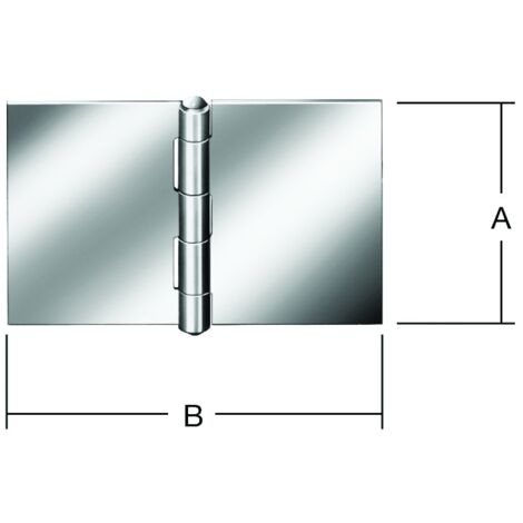 Vormann Ger.breit.Scharnier 60X90mm ungeb
