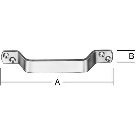 Vormann Handgriff 200X20 mm