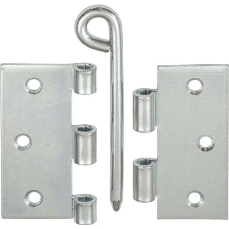 Vormann Käntige Scharniere verzinkt 63 x 63 mm Scharniere