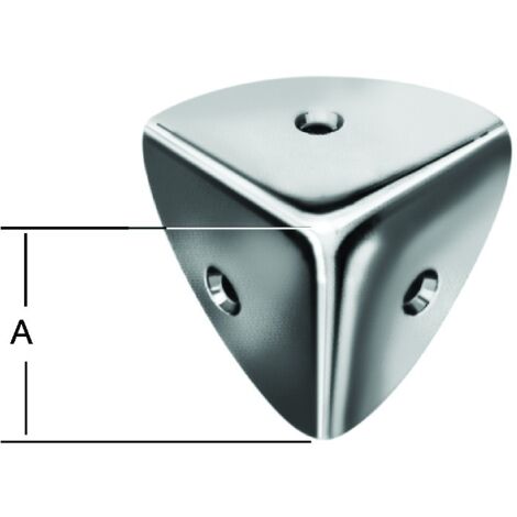 VORMANN Kistenecke hohe Form H28, S0,8 Stahl verzinkt