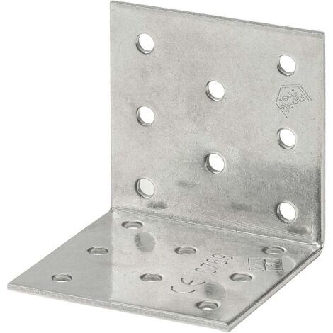 Vormann Lochplattenwinkel 60x60x40 mm Edelstahl