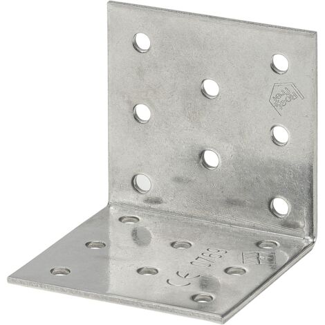 Vormann Lochplattenwinkel 60x60x60 mm Edelstahl