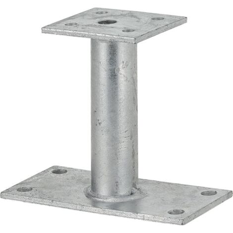 Vormann Podest-Stützenschuhe feuerverzinkt 150/80 x 70 x 132 mm Pfostenträger