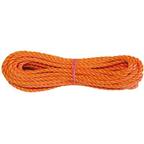 Vormann PP-Seil gedreht, orange 8 mm x 20 m