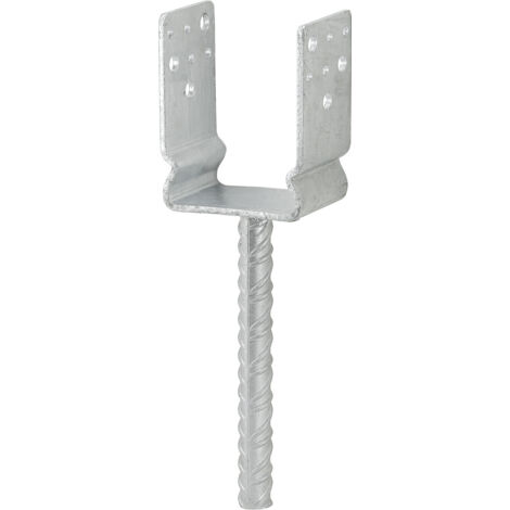 Vormann Schwere Stützenschuhe feuerverzinkt 91 x 60 x 125/325 mm Pfostenträger
