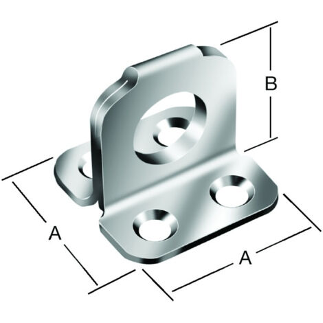 VORMANN senplatte für Überfalle 35x35x31 mm Stahl