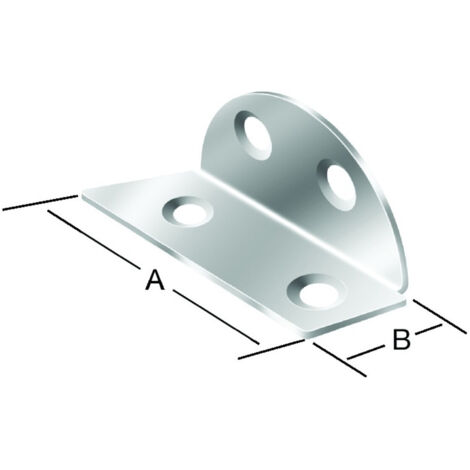 VORMANN Spanplattenhalter 40x19x1,5mm Stahl, verzinkt