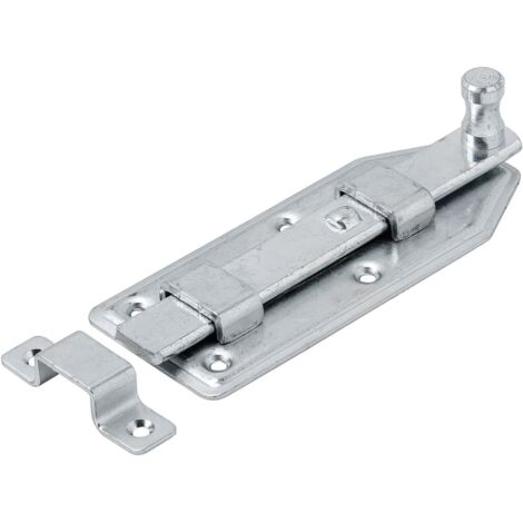 Vormann Türknopfriegel verzinkt 100 x 50 mm Riegel
