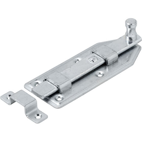 Vormann Türknopfriegel verzinkt 120 x 57 mm Riegel