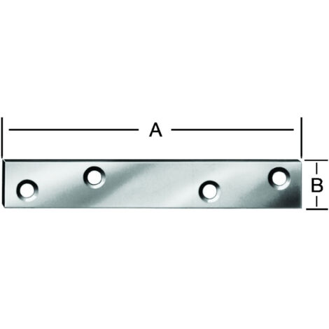 VORMANN Verbindungsblech 120x 18mm Stahl, verzinkt