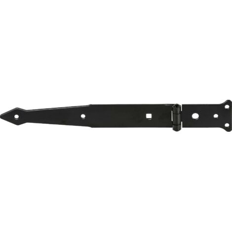 Vormann Werfgehänge leicht schwarz 300 x 35 mm Scharniere