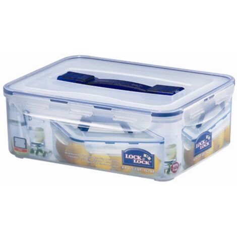Vorratsdose rechteckig, 4,8 l mit Ablaufgitter und Tragegriff 295 x 230 x 106 mm