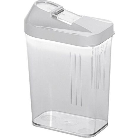 Vorratsdose Schüttdose 0,25 l 6,5x4x12cm weiß