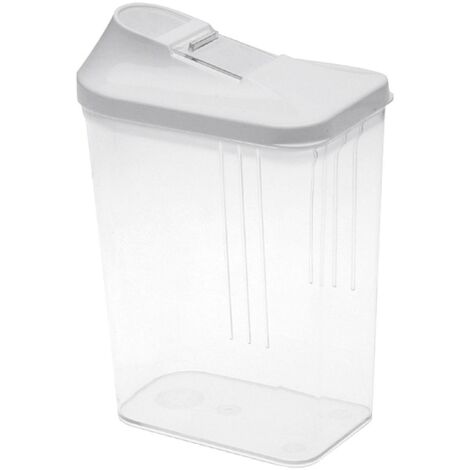 Vorratsdose Schüttdose 1,5 l 21,5x7x21cm weiß
