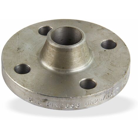 Vorschweißflansch Anschweißflansch 1/2" 95x14mm DN15 PN16 schwarz