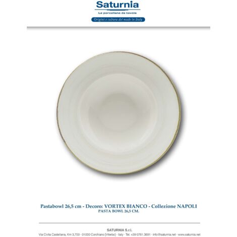 Vortex Bi. Piatto Pasta Bowl 26,5