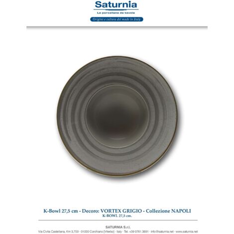 Vortex Gr. Piatto Pasta Kbowl 27,5
